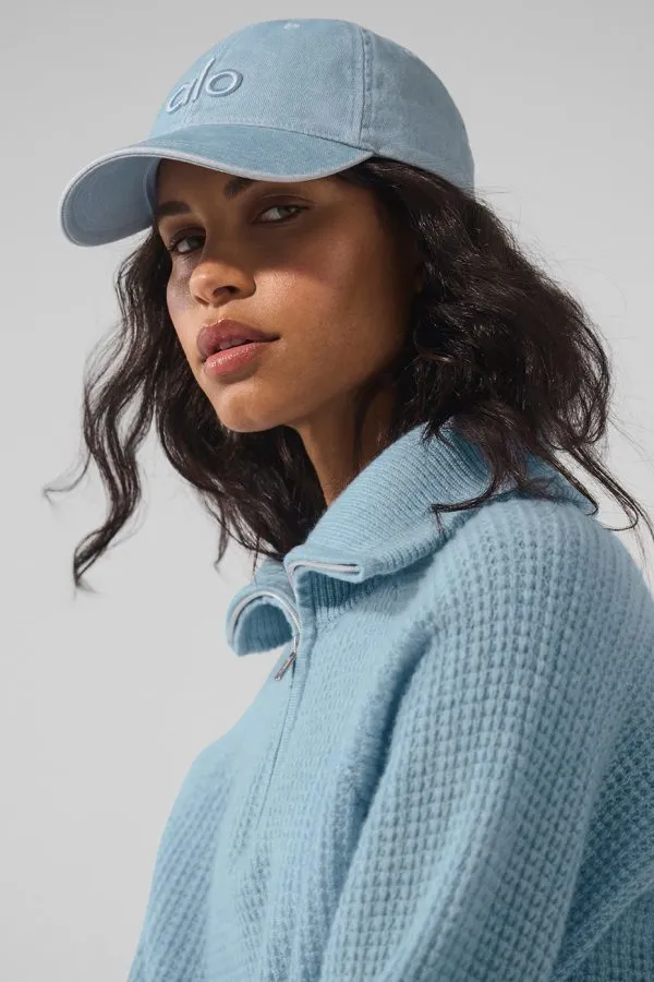 Washed Off-Duty Cap - Light Denim