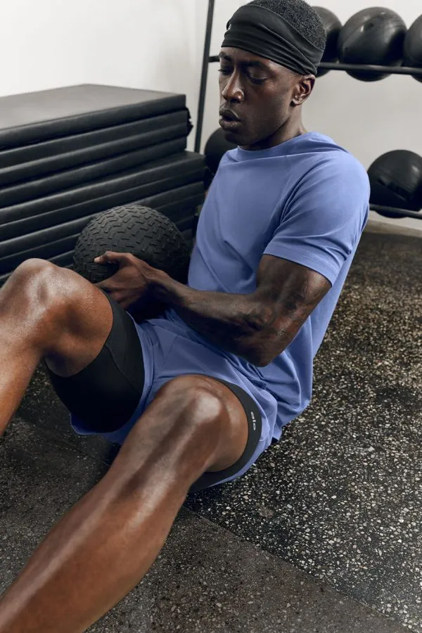 Vapor Crewneck Short Sleeve - Provence Blue