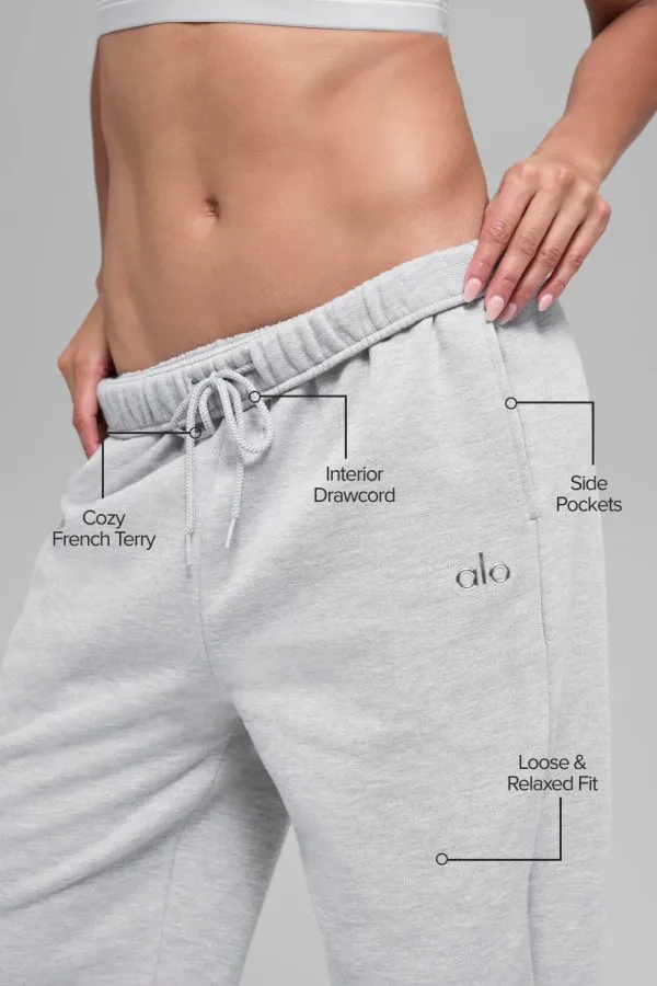 Accolade Straight Leg Sweatpant - Athletic Heather Grey