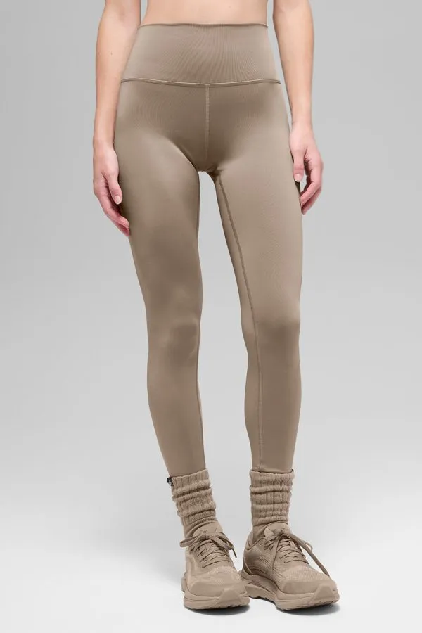 High-Waist Airlift Legging - Gravel